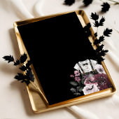 Gotische Halloween Zwart Formele Gothic Jongen Bab Kaart