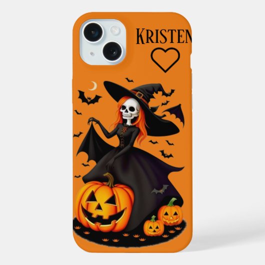 Gotische heks iPhone hoesje (Achterkant)
