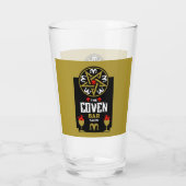 Gotische heks Punk Halloween Glas (Achterkant)