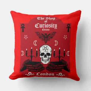 Gotische heks Punk Halloween Kussen
