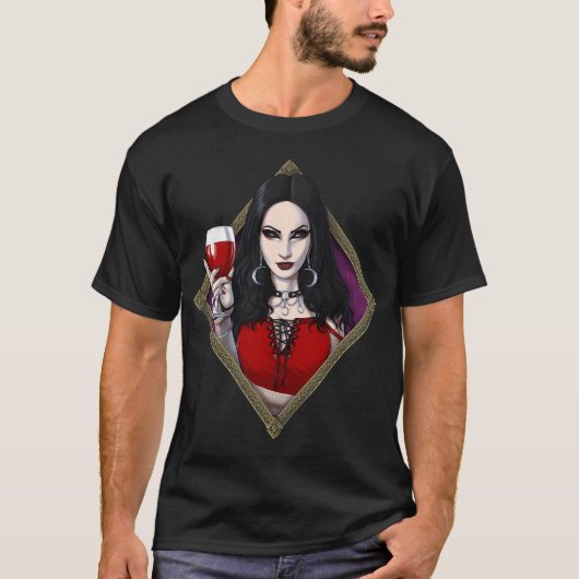 Gotische Heks T-shirt (Voorkant)