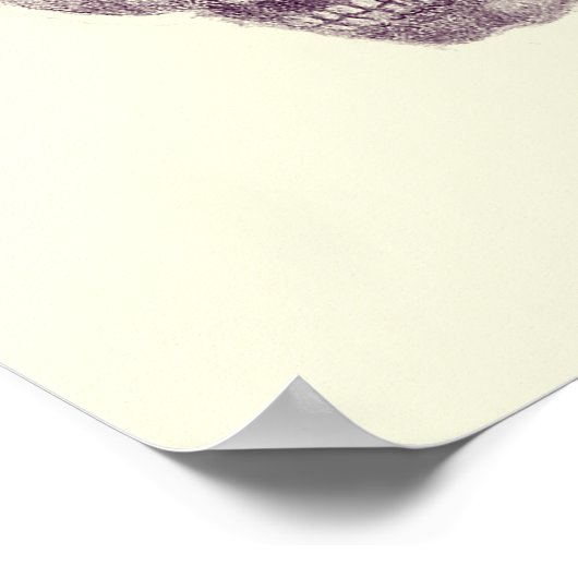 Gotische hemel kerk poster (Hoek)