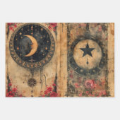 Gotische Hemelse Oude Papier Decoupage Inpakpapier Vel (Voorkant 2)