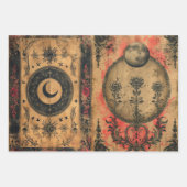 Gotische Hemelse Oude Papier Decoupage Inpakpapier Vel (Voorkant)