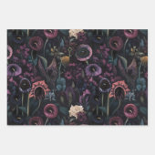 Gotische Herfst Bloem Inpakpapier Vel (Voorkant)