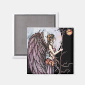 Gotische herfst fee magneet (Voorkant / Achterkant)