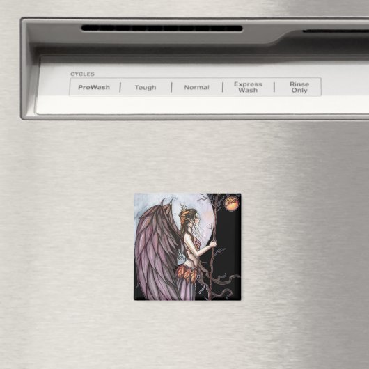 Gotische herfst fee magneet (Insitu (Vaatwasser))