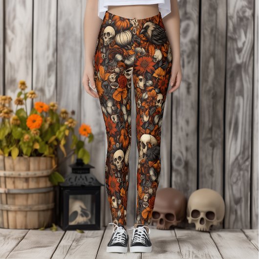 Gotische herfst leggings