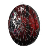 Gotische horloge dartbord (Voorkant Rechts)