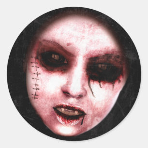 Gotische Horror Art Stickers