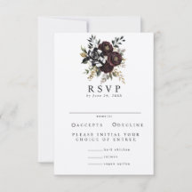 Gotische Huwelijks RSVP