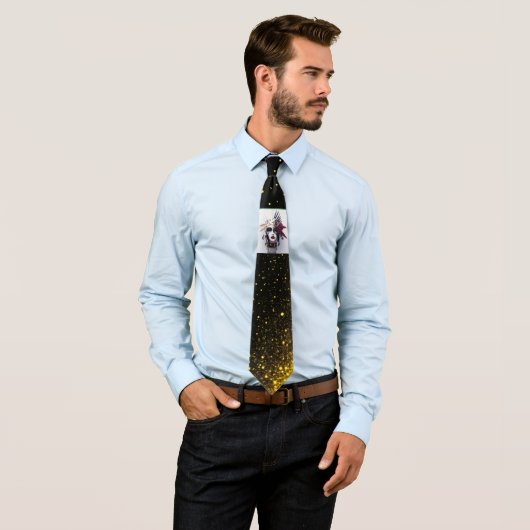 Gotische Indiase hoofdtooi Art: Kracht - Stropdas (In situ)