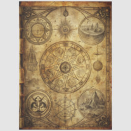 Gotische Junk Journal Serie Design 23 Tissuepapier