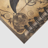 Gotische Junk Journal Serie Ontwerp 11 Tissuepapier (Detail)