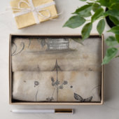 Gotische Junk Journal Serie Ontwerp 3 Tissuepapier (Geschenk)