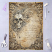 Gotische Junk Journal Serie Ontwerp 9 Tissuepapier (Craft)