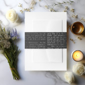  gotische kalligrafie uitnodigingen wikkel