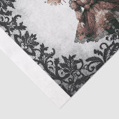 gotische kantpop tissuepapier (Detail)