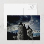 Gotische kasteel scene briefkaart (Voorkant / Achterkant)