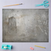 Gotische Kasteel Serie Ontwerp 2 Tissuepapier (Craft)