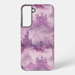 Gotische kastelen in de mist - spookachtige fantas samsung galaxy hoesje