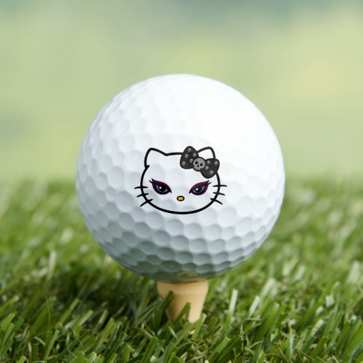 Gotische Kat golfballen (Insitu Shirt)