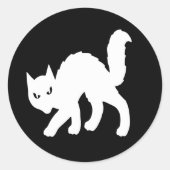 GOTISCHE KAT STICKERS (Voorkant)