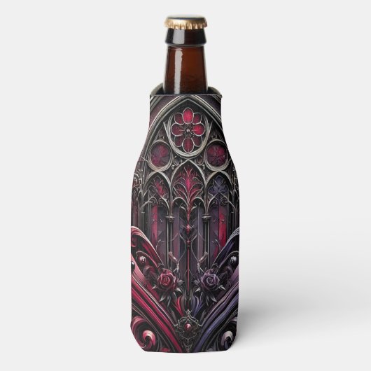 Gotische kathedraal fles koeler (Fles Voorkant)