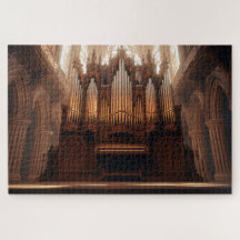 Gotische kathedraal pijporgel