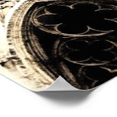 Gotische kathedraal ~ Poster / Print (Hoek)