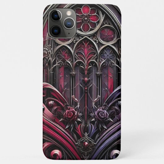 Gotische Kathedraal Roos Telefoonhoes Case-Mate iPhone Case (Achterkant)