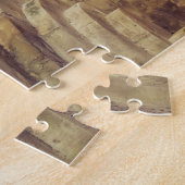 Gotische kerk legpuzzel (Zijkant)