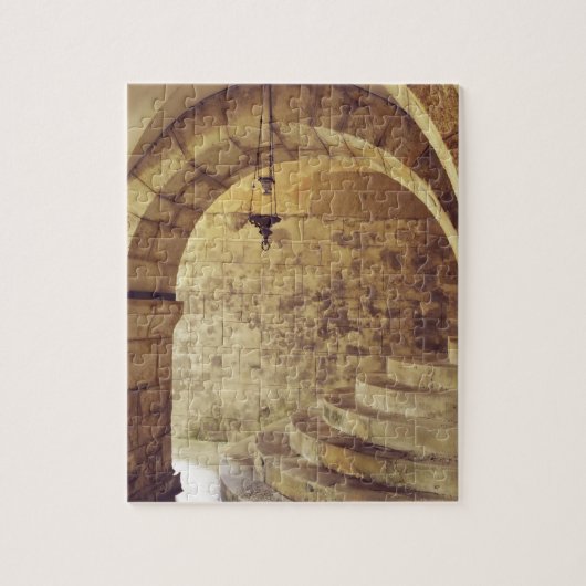 Gotische kerk legpuzzel (Verticaal)