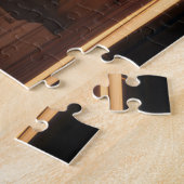 Gotische kerk pijporgel legpuzzel (Zijkant)