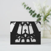 Gotische kerkraam briefkaart (Staand voorkant)