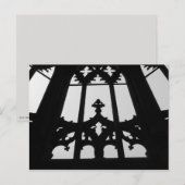 Gotische kerkraam briefkaart (Voorkant / Achterkant)