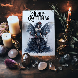 Gotische Kerst Kaart