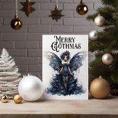 Gotische Kerst Kaart