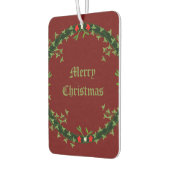 Gotische Kerst Krans Custom Luchtverfrisser (Links)