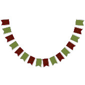 Gotische Kerst Krans Custom Vlaggetjes (Alle)