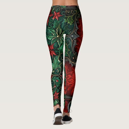 Gotische kerst Leggings (Achterkant)