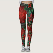 Gotische kerst Leggings (Voorkant)