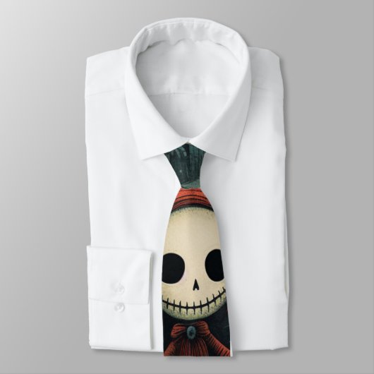 Gotische Kerst Nachtmerrie Stropdas (Gebonden)