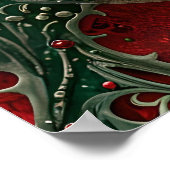 Gotische kerst Poster (Hoek)