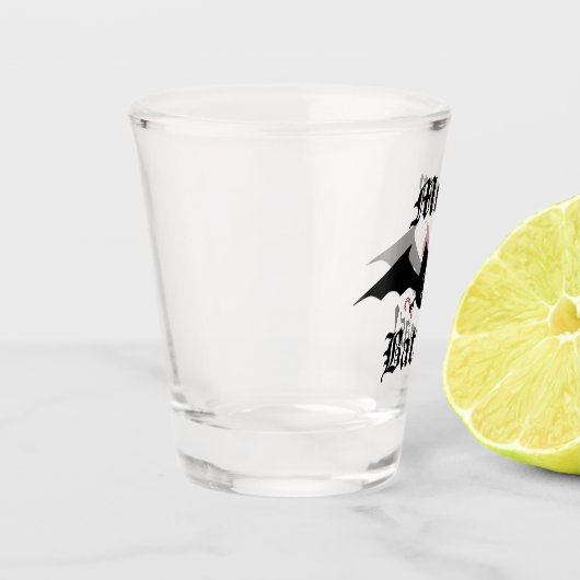 Gotische kerstbat schattig shot glas (Links)