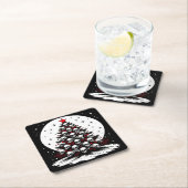 Gotische kerstboom I Kartonnen Onderzetters (Insitu)