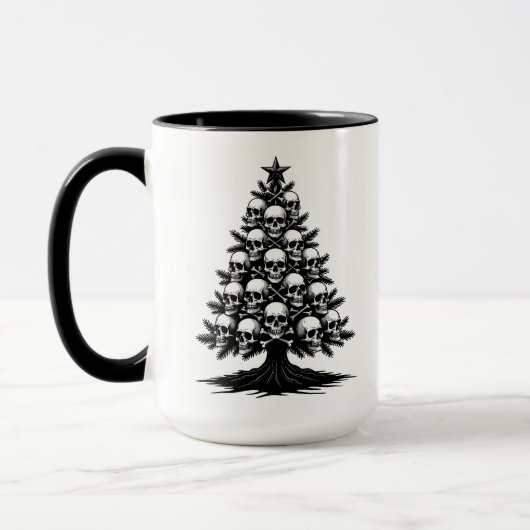 Gotische kerstboom II Mok (Links)