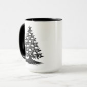 Gotische kerstboom II Mok (Voorkant links)