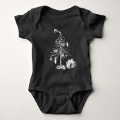 Gotische Kerstboom Romper (Voorkant)