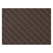 Gotische Kerstboom Sneeuwman Dieren Tafelkleed (Voorkant (Horizontaal))